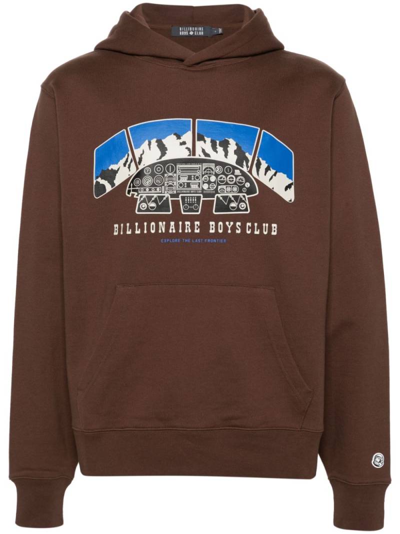 Billionaire Boys Club Flight Deck cotton hoodie - Brown von Billionaire Boys Club