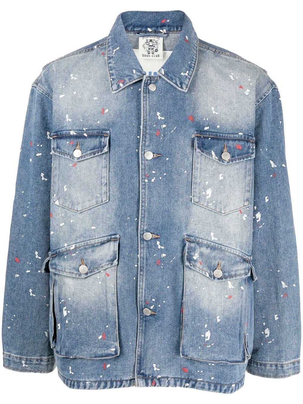 Billionaire Boys Club Jungle Fatigue denim jacket - Blue von Billionaire Boys Club