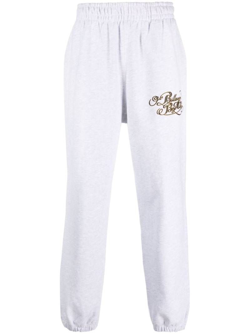 Billionaire Boys Club embroidered-logo track pants - Grey von Billionaire Boys Club