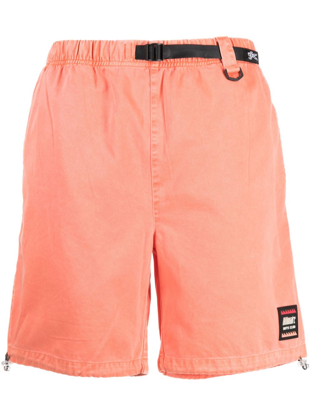 Billionaire Boys Club logo-appliqué drawstring-hem shorts - Orange von Billionaire Boys Club