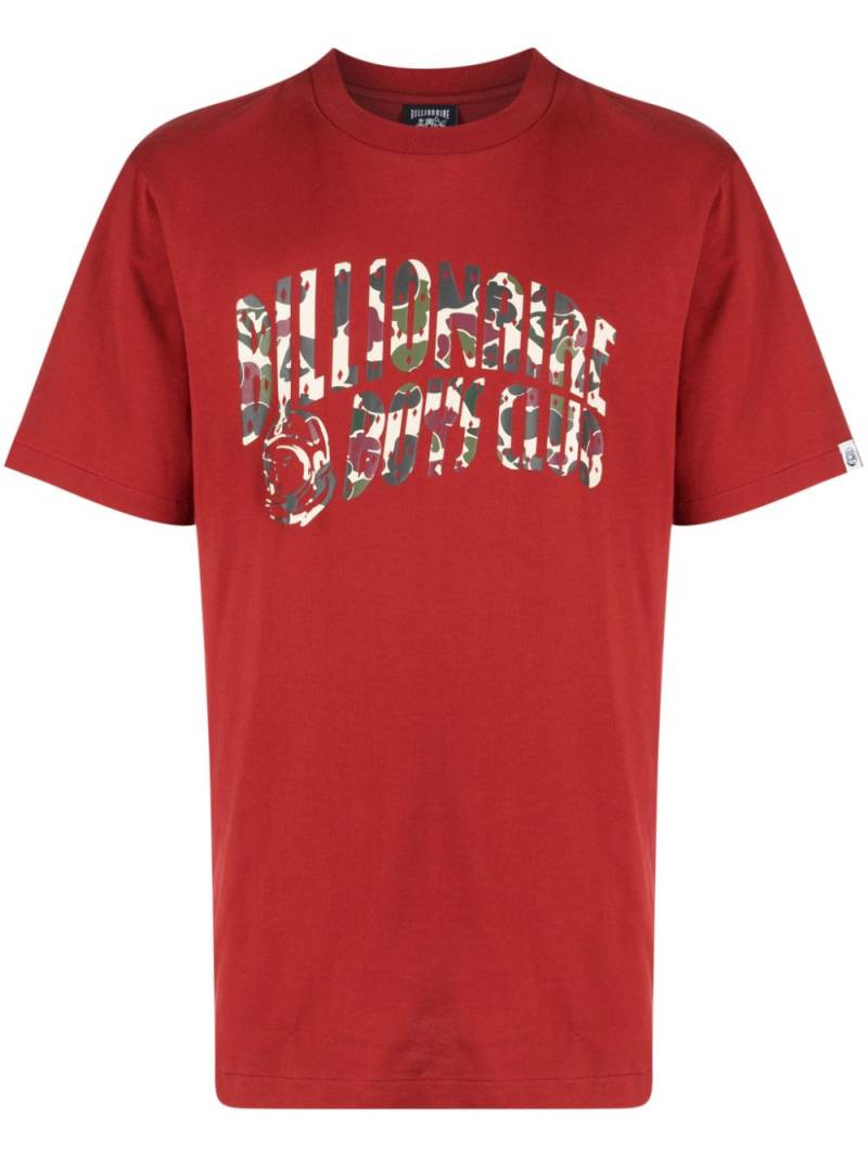 Billionaire Boys Club logo-print camouflage T-shirt - Red von Billionaire Boys Club