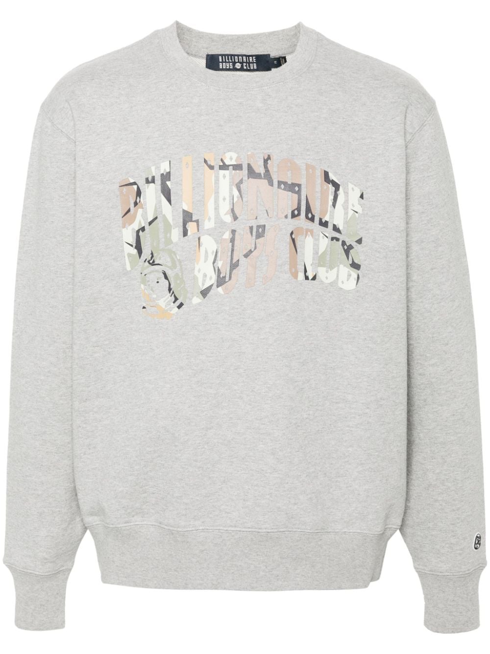 Billionaire Boys Club slogan-print sweatchirt - Grey von Billionaire Boys Club