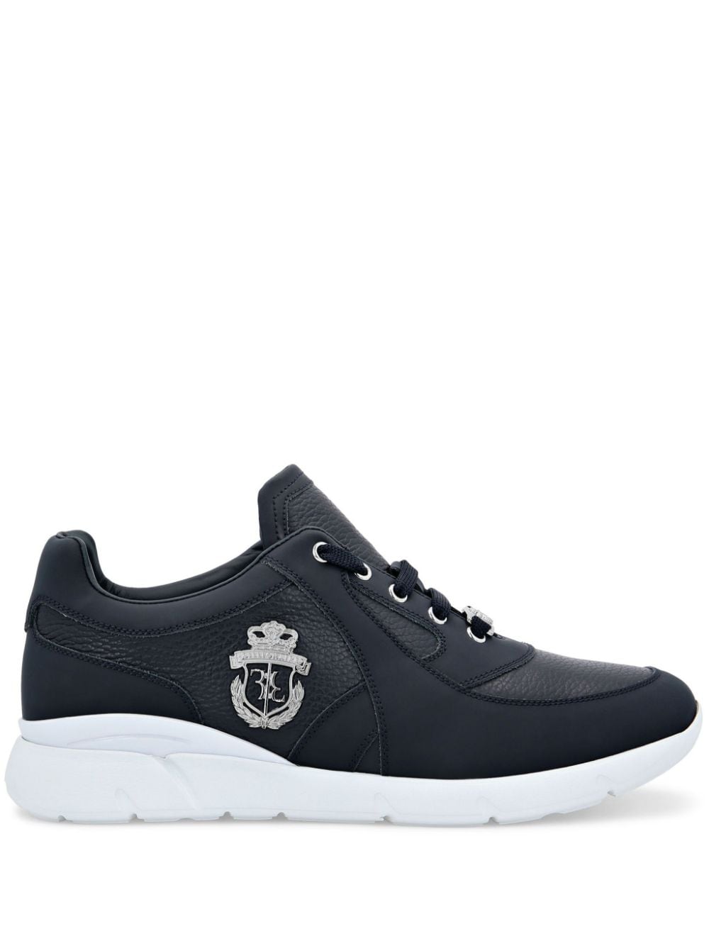 Billionaire Runner crest-motif sneakers - Blue von Billionaire