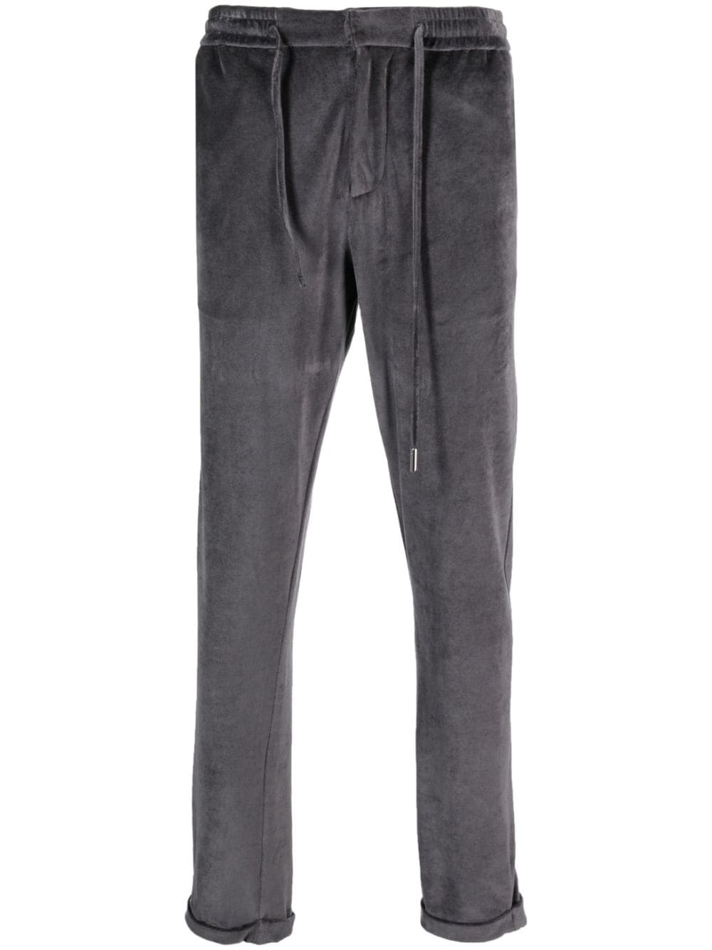 Billionaire chenille track pants - Grey von Billionaire