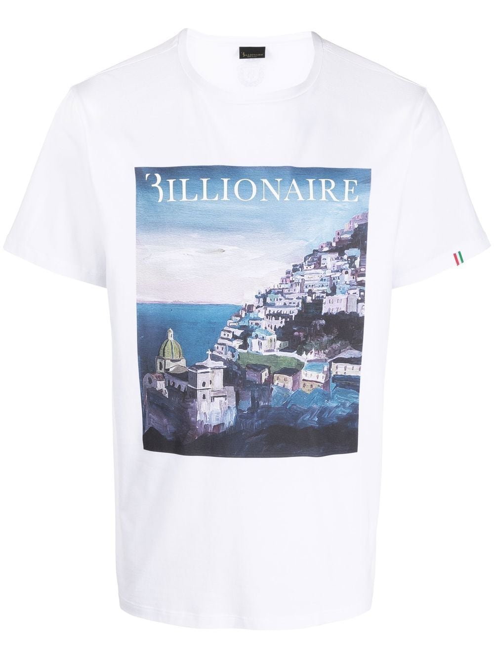 Billionaire graphic-print round-neck T-shirt - White von Billionaire