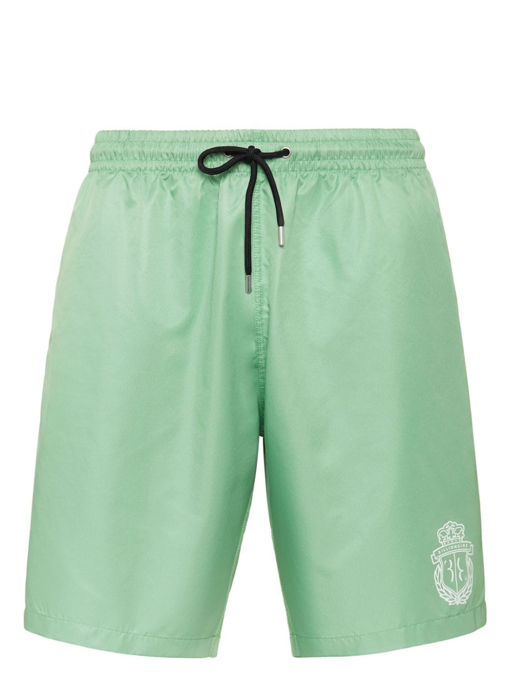 Billionaire logo-print drawstring swim shorts - Green von Billionaire