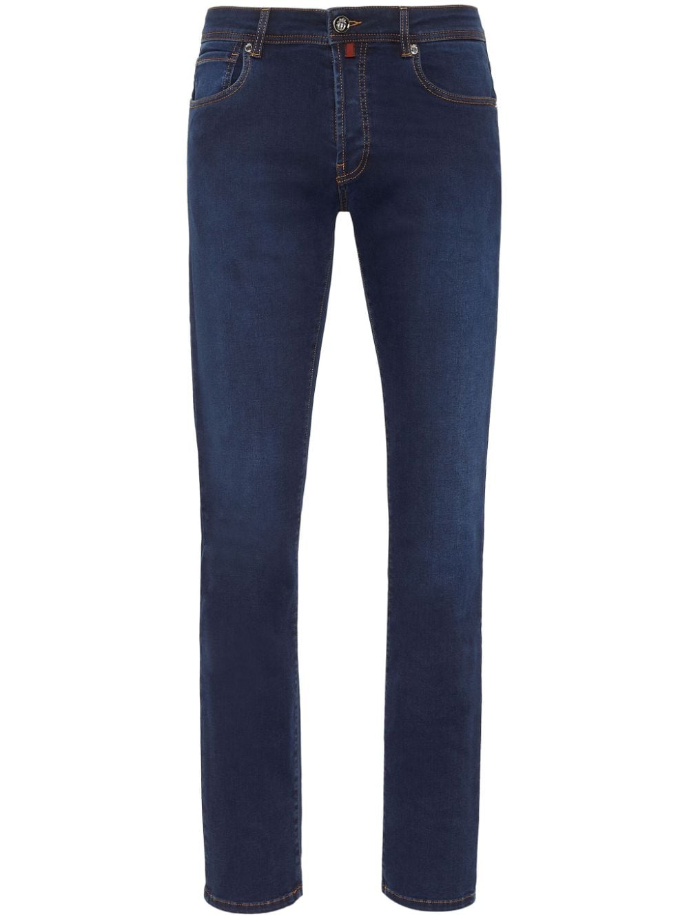Billionaire low-rise straight-leg jeans - Blue von Billionaire
