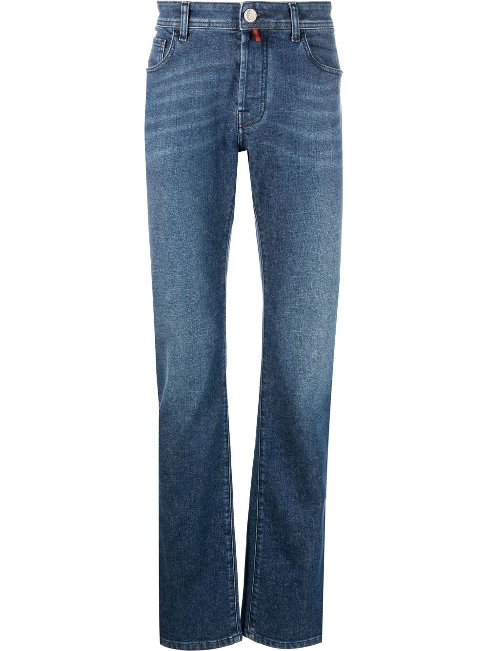 Billionaire mid rise straight leg jeans - Blue von Billionaire