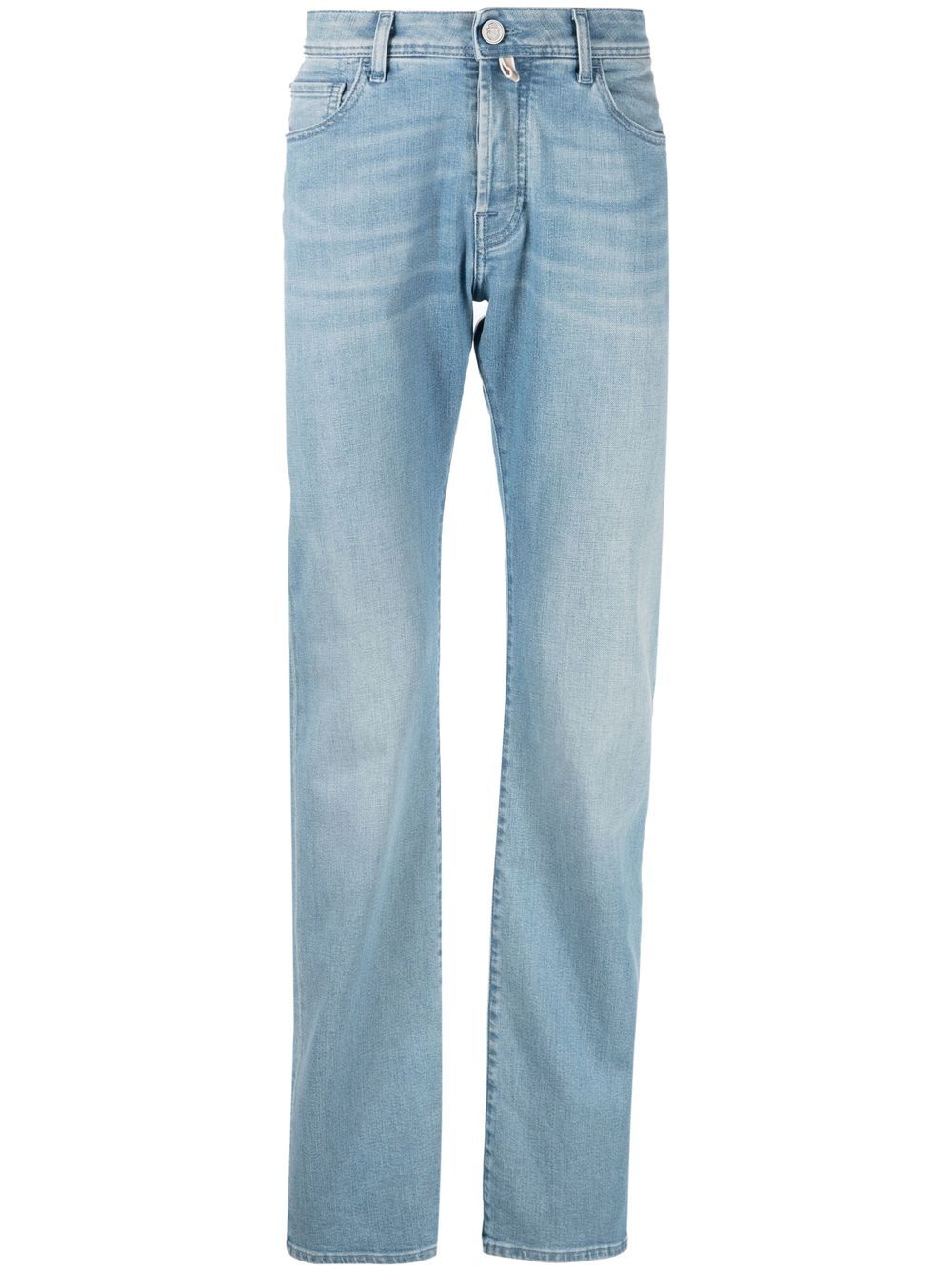 Billionaire mid rise straight leg jeans - Blue von Billionaire