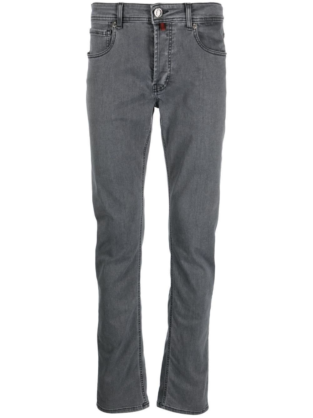 Billionaire mid-rise straight-leg jeans - Grey von Billionaire