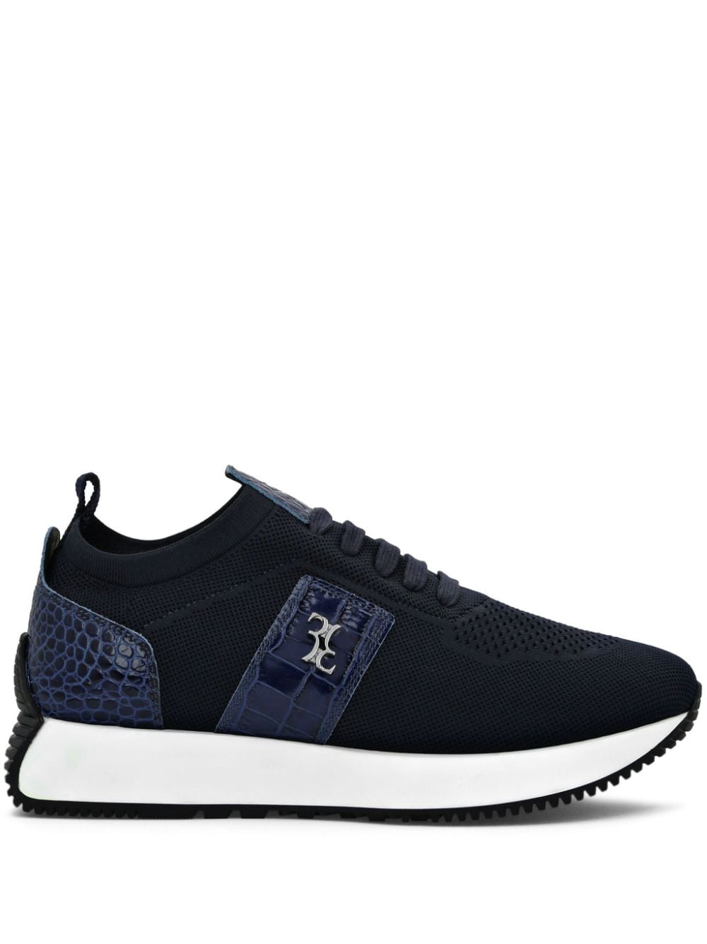 Billionaire panelled mesh sneakers - Blue von Billionaire