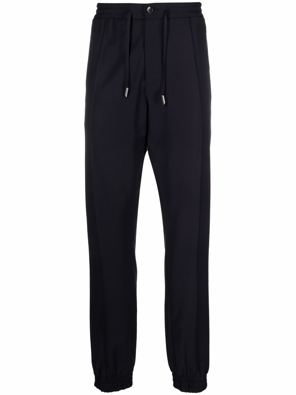 Billionaire pressed-crease elasticated-waist trousers - Blue von Billionaire