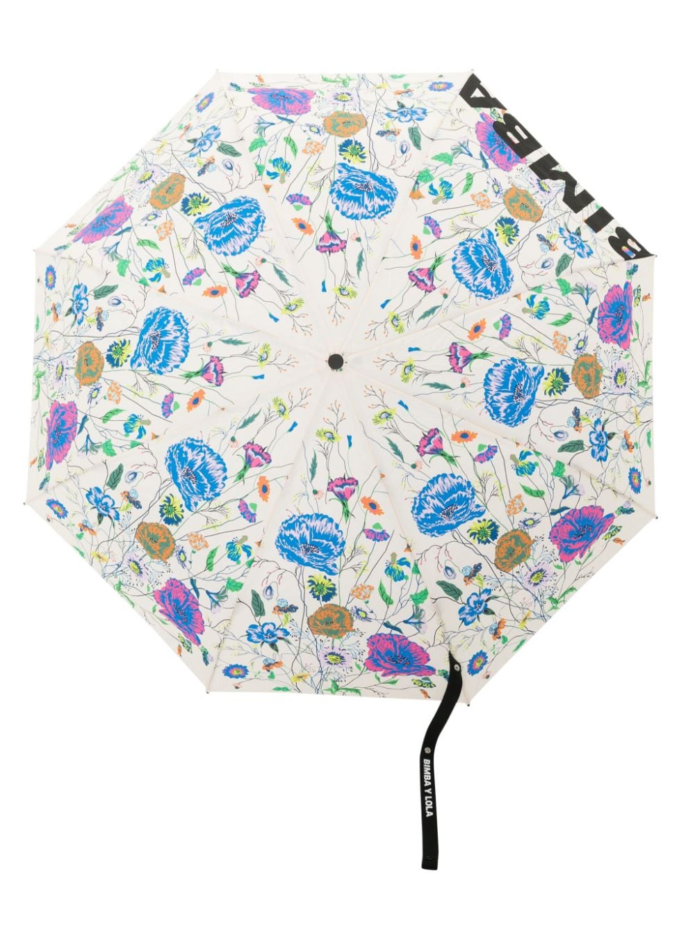 Bimba y Lola floral-print umbrella - Yellow von Bimba y Lola