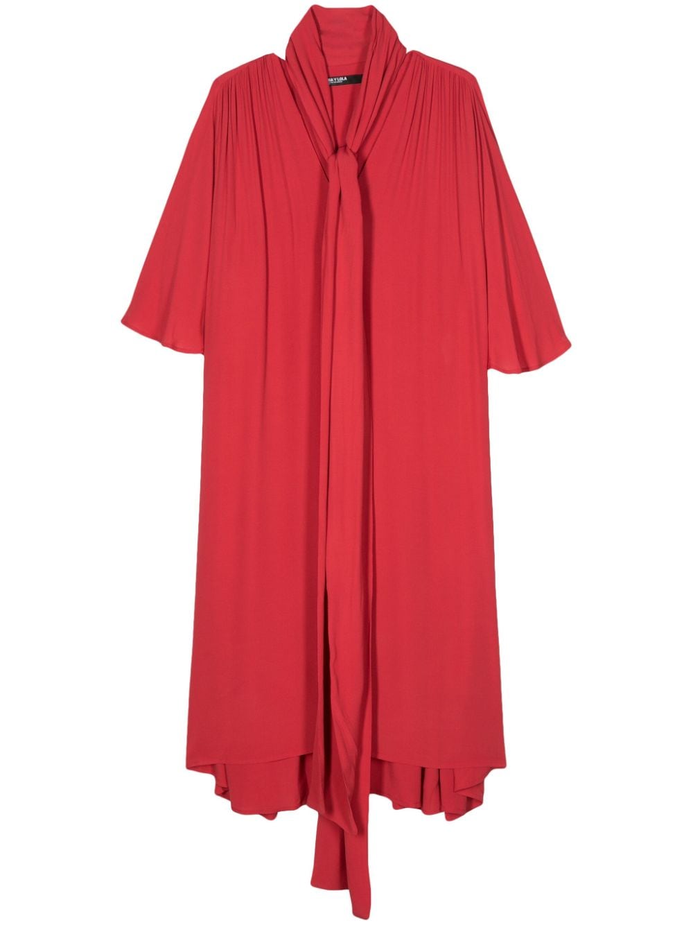 Bimba y Lola flutter-sleeves midi dress - Red von Bimba y Lola