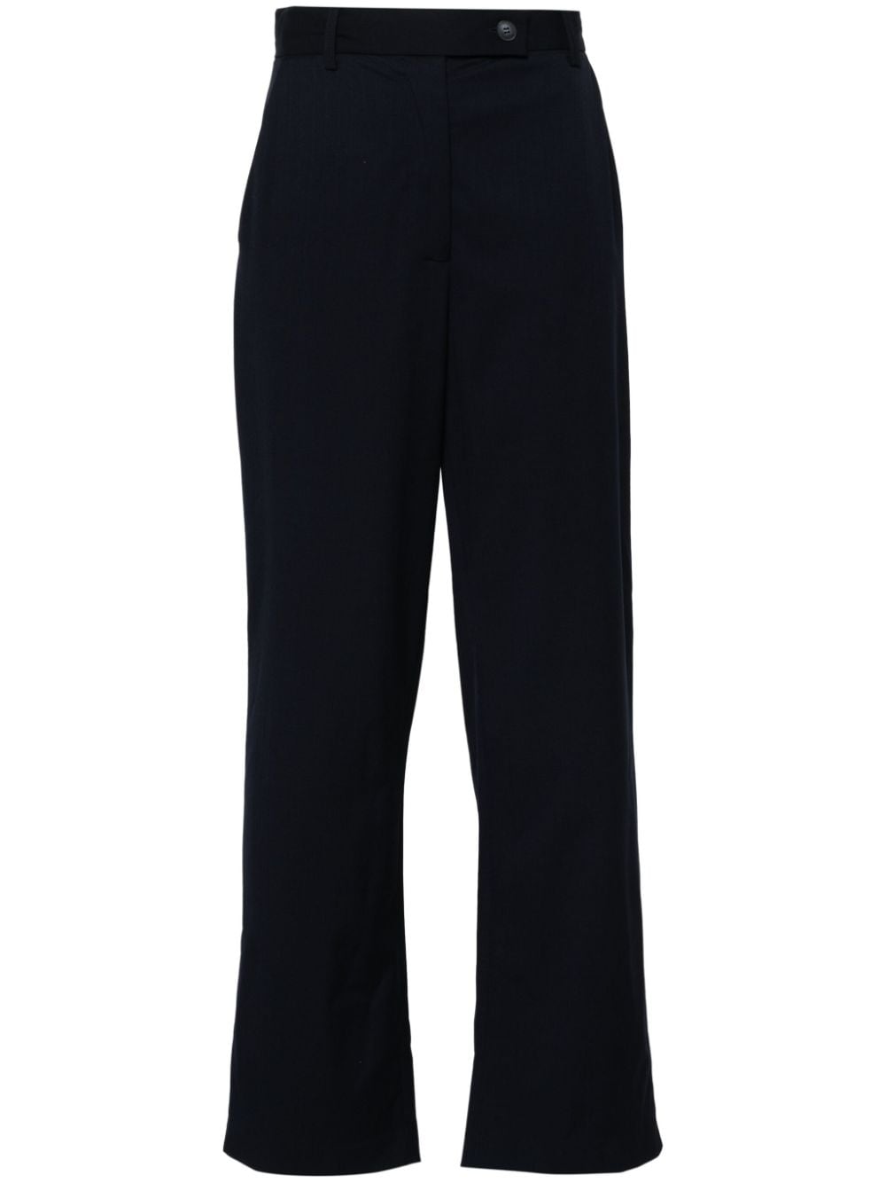 Bimba y Lola high-waisted straight-leg trousers - Blue von Bimba y Lola