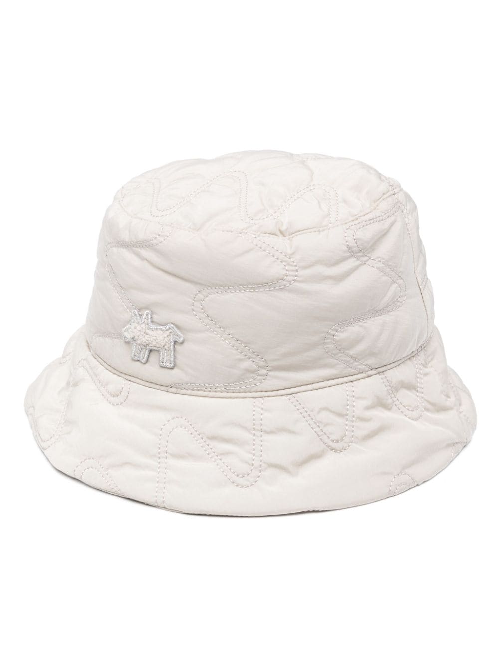 Bimba y Lola logo-appliqué bucket hat - Grey von Bimba y Lola