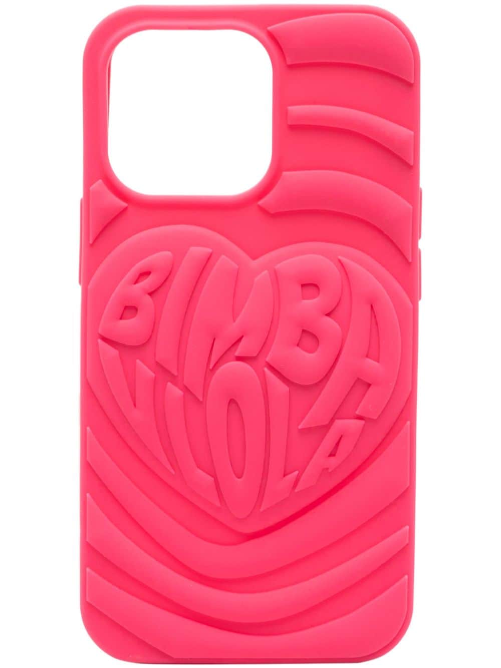Bimba y Lola logo-embossed iPhone 13 Pro case - Pink von Bimba y Lola