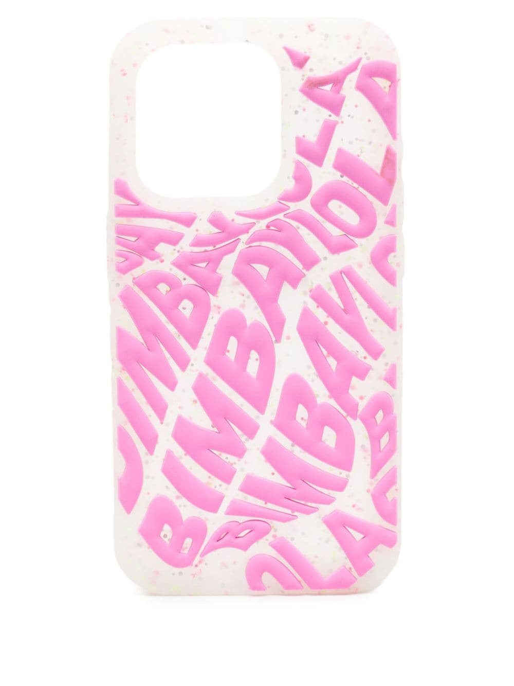 Bimba y Lola logo-embossed Iphone 15 Pro case - Pink von Bimba y Lola