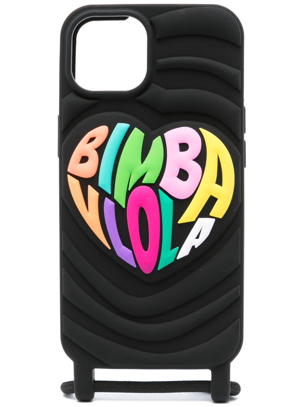 Bimba y Lola logo-embossed iPhone 14 case - Black von Bimba y Lola