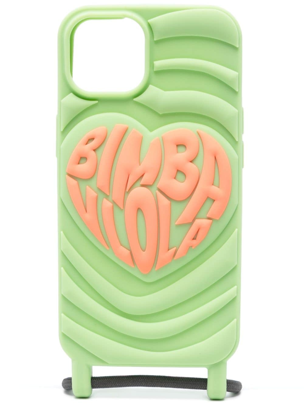 Bimba y Lola logo-embossed iPhone 14 case - Green von Bimba y Lola