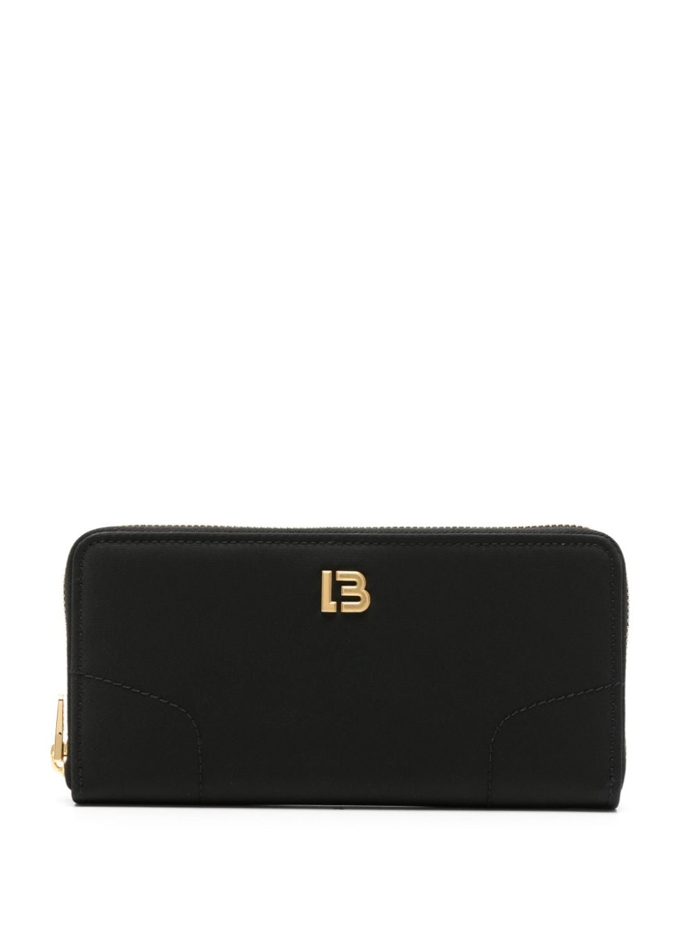 Bimba y Lola logo-lettering accordion wallet - Black von Bimba y Lola