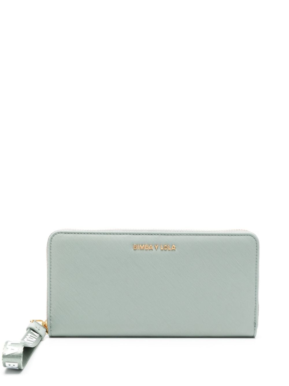 Bimba y Lola logo-lettering accordion wallet - Green von Bimba y Lola