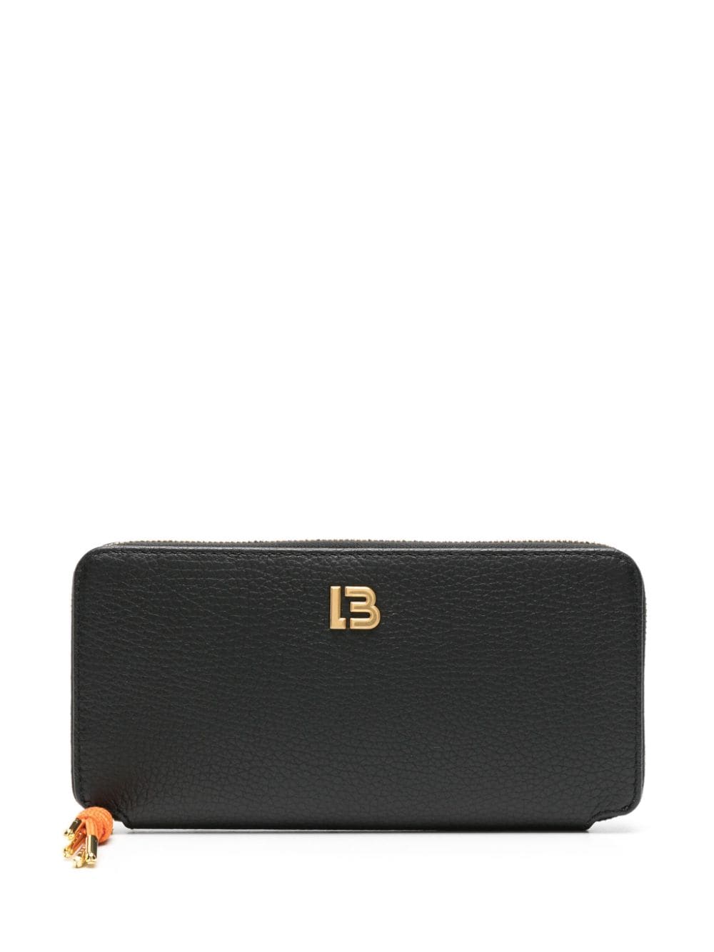 Bimba y Lola logo-lettering leather wallet - Black von Bimba y Lola