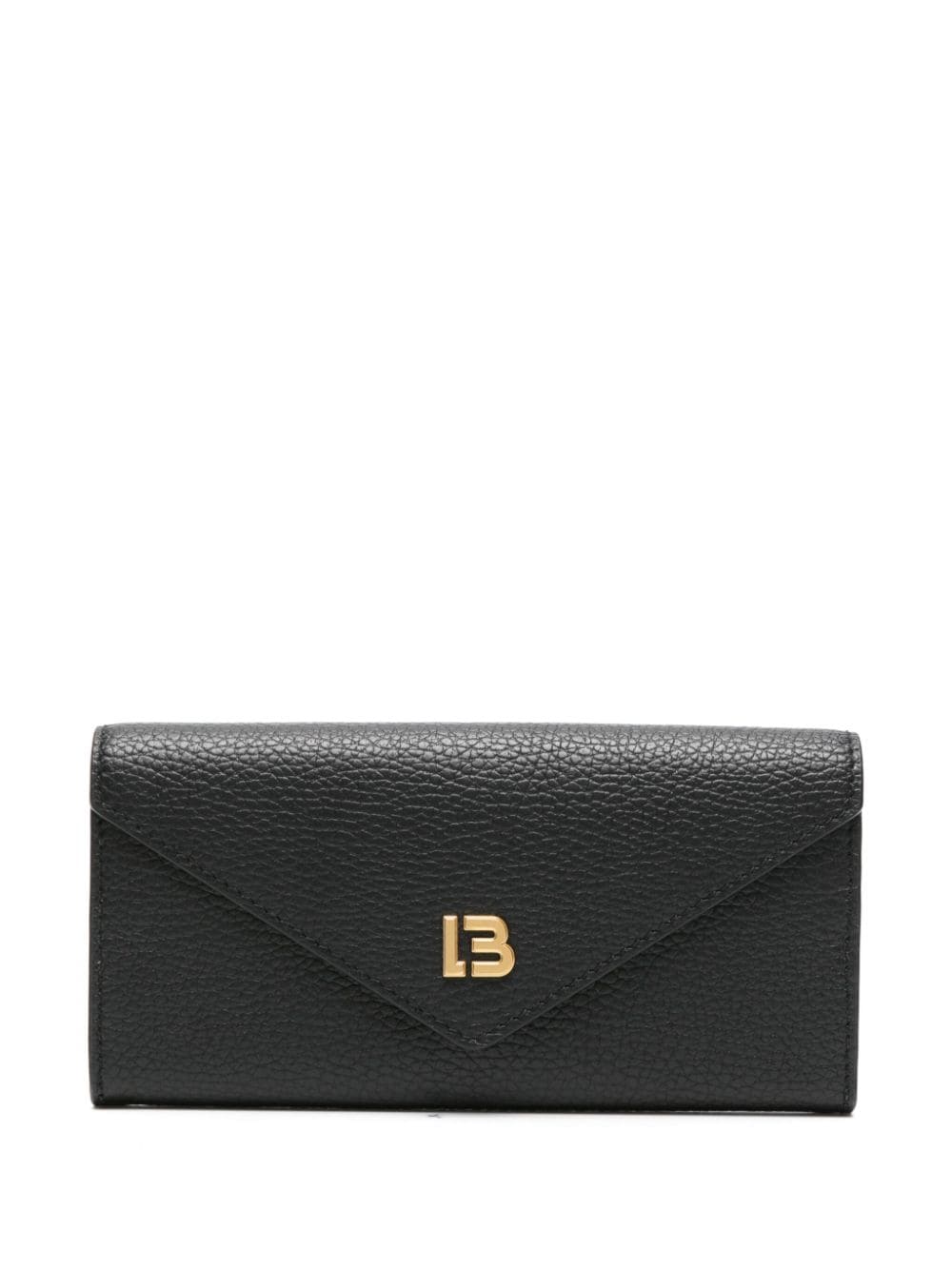 Bimba y Lola logo-plaque leather wallet - Black von Bimba y Lola