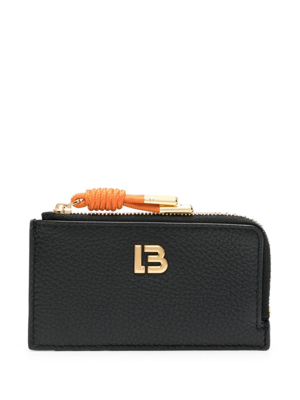 Bimba y Lola logo-plaque leather wallet - Black von Bimba y Lola