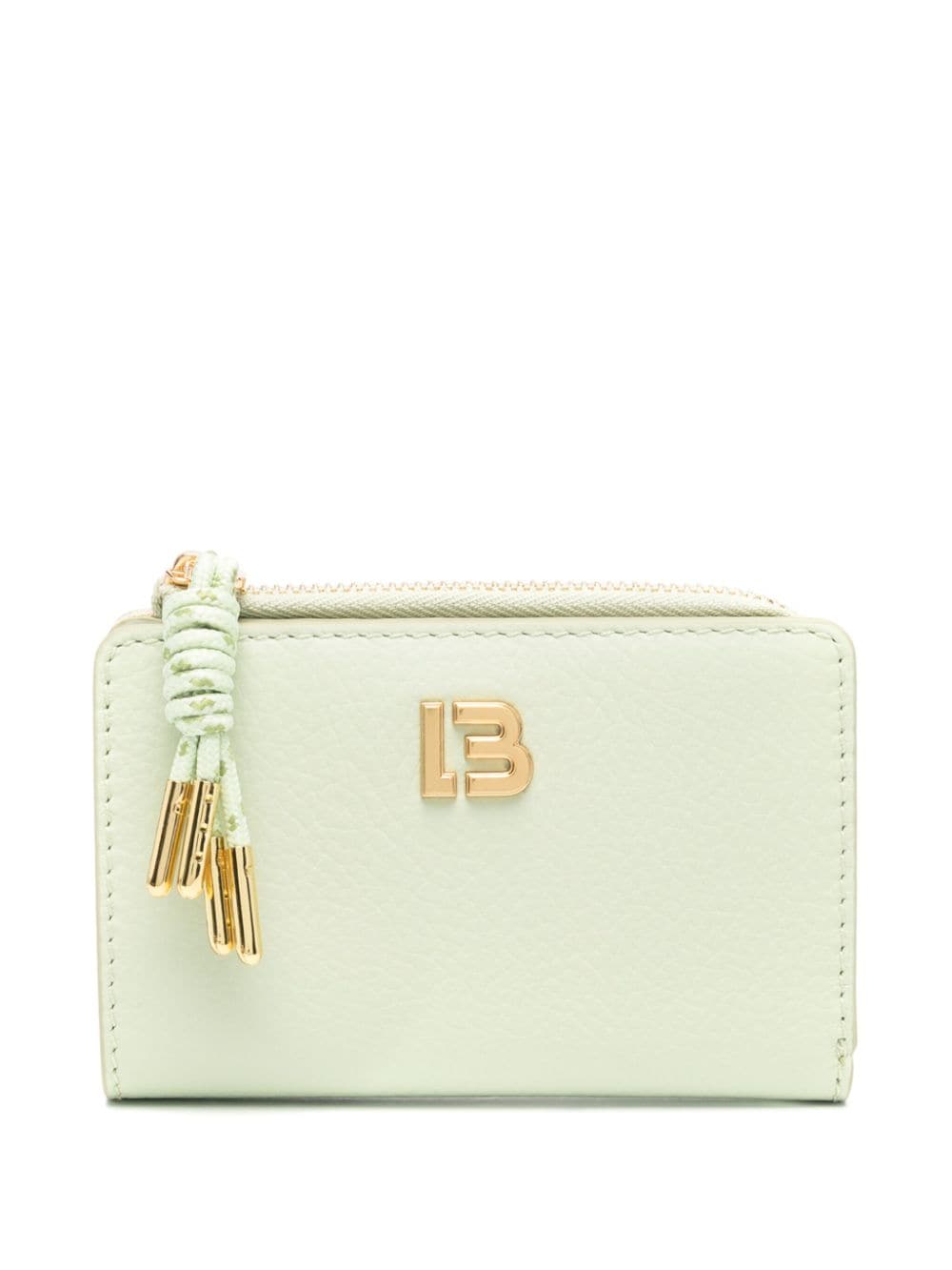 Bimba y Lola logo-plaque leather wallet - Green von Bimba y Lola