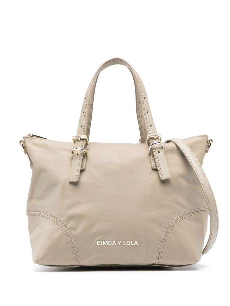 Bimba y Lola medium Shopper tote bag - Green von Bimba y Lola