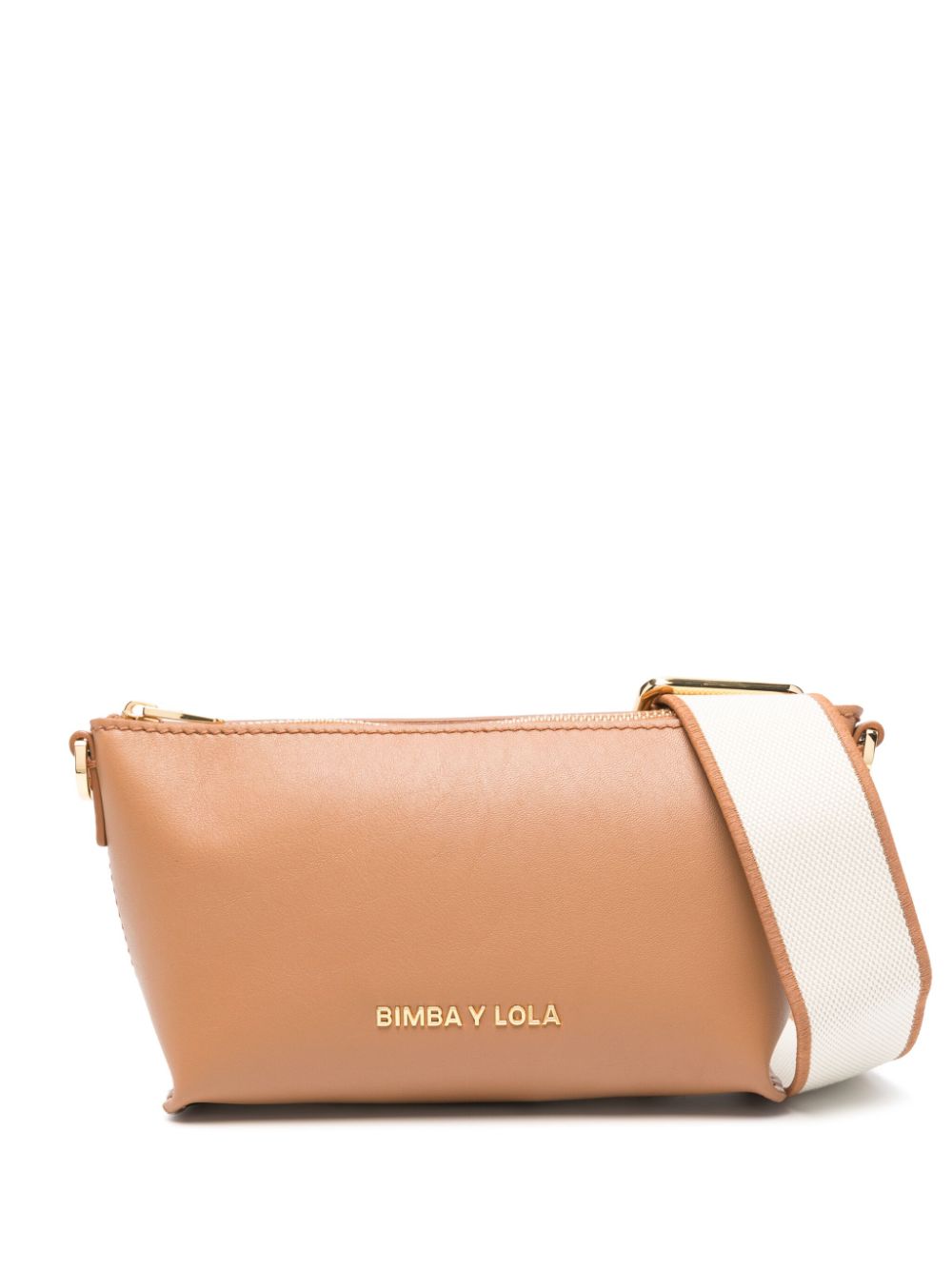 Bimba y Lola mini Trapezium crossbody bag - Brown von Bimba y Lola