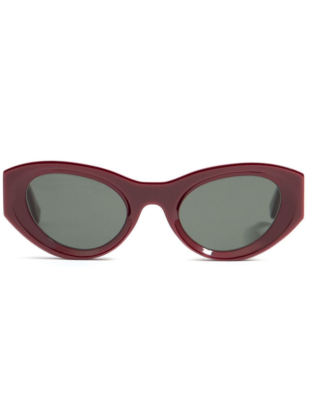 Bimba y Lola oval-frame sunglasses - Red von Bimba y Lola