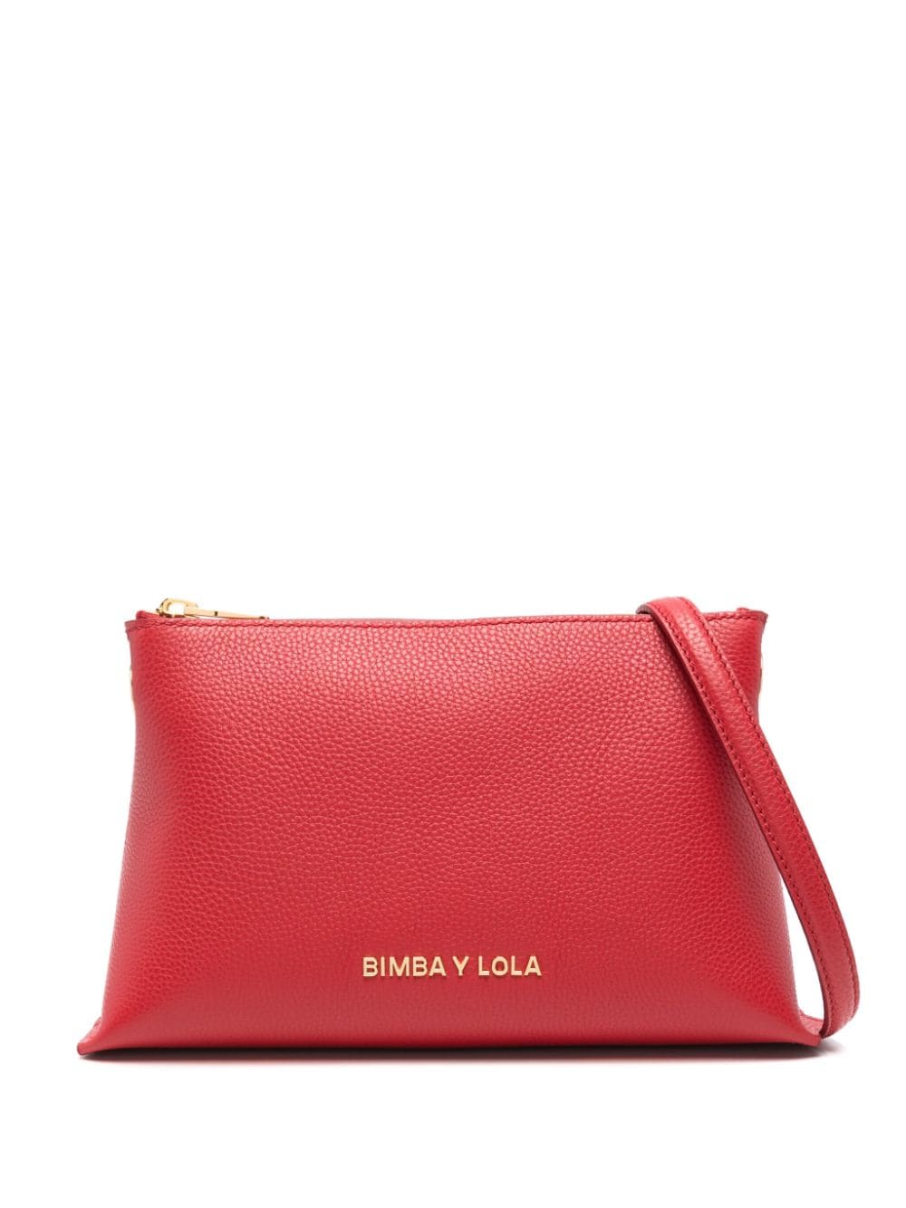 Bimba y Lola small logo-lettering cross body bag - Red von Bimba y Lola
