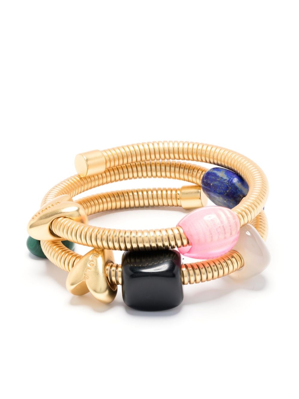 Bimba y Lola beaded spiral bracelet - Gold von Bimba y Lola