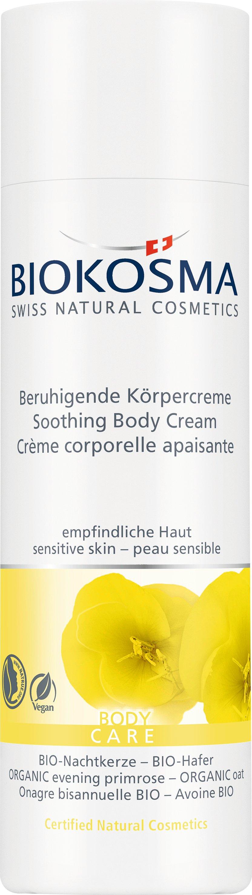 Beruhigende Körpercreme Bio-nachtkerze - Bio-hafer Damen  200ml von BIOKOSMA