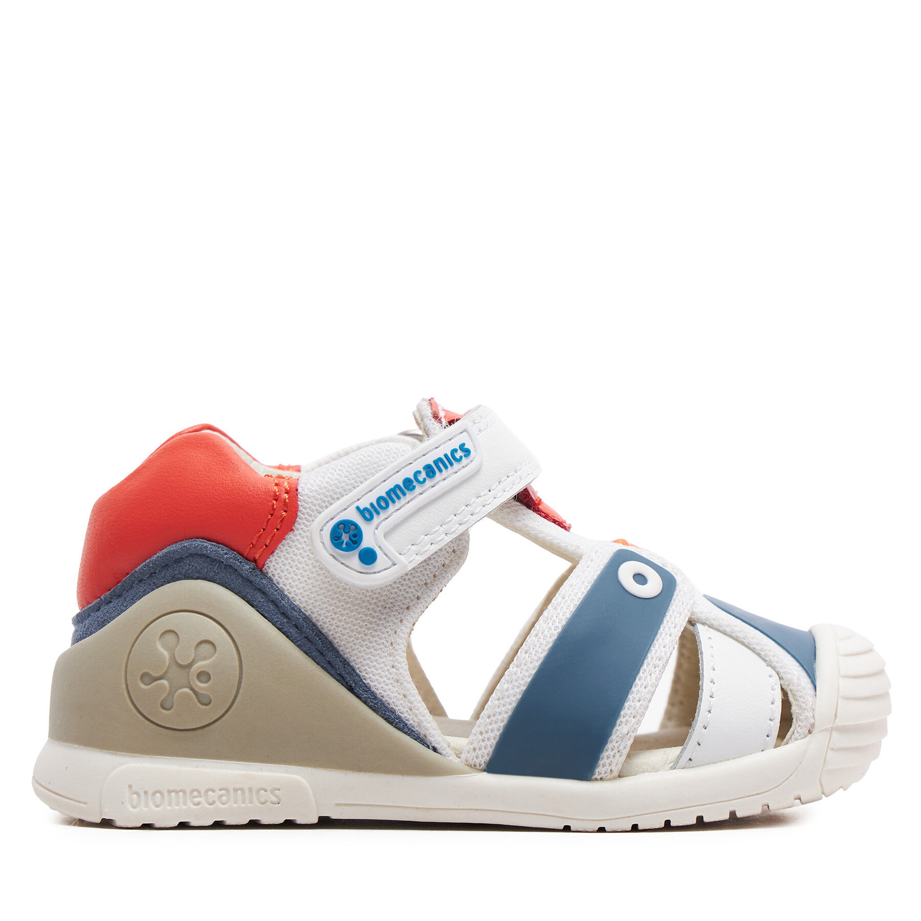 Sandalen Biomecanics 242154-A Blanco Y Naranja von Biomecanics