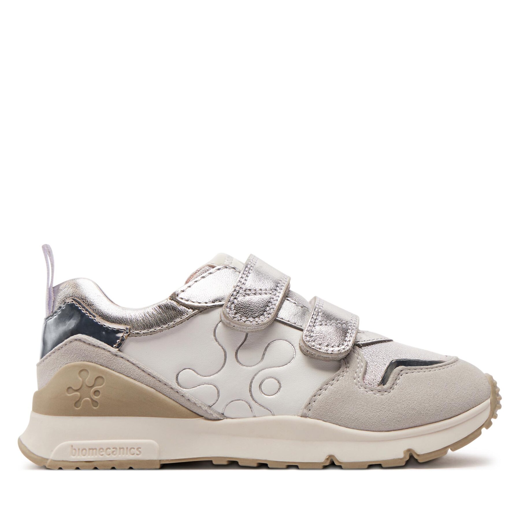 Sneakers Biomecanics 242226-D S Blanco Y Plata von Biomecanics