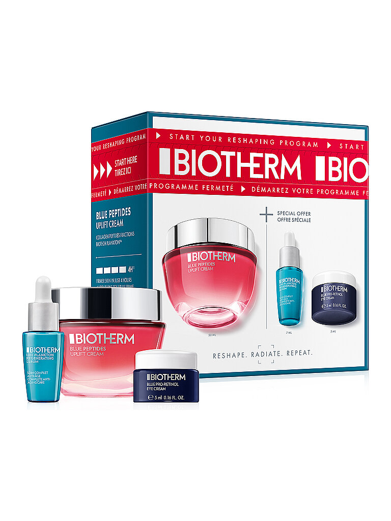 BIOTHERM Geschenkset - Blue Peptides Routine Set 7ml / 50ml / 5ml von Biotherm