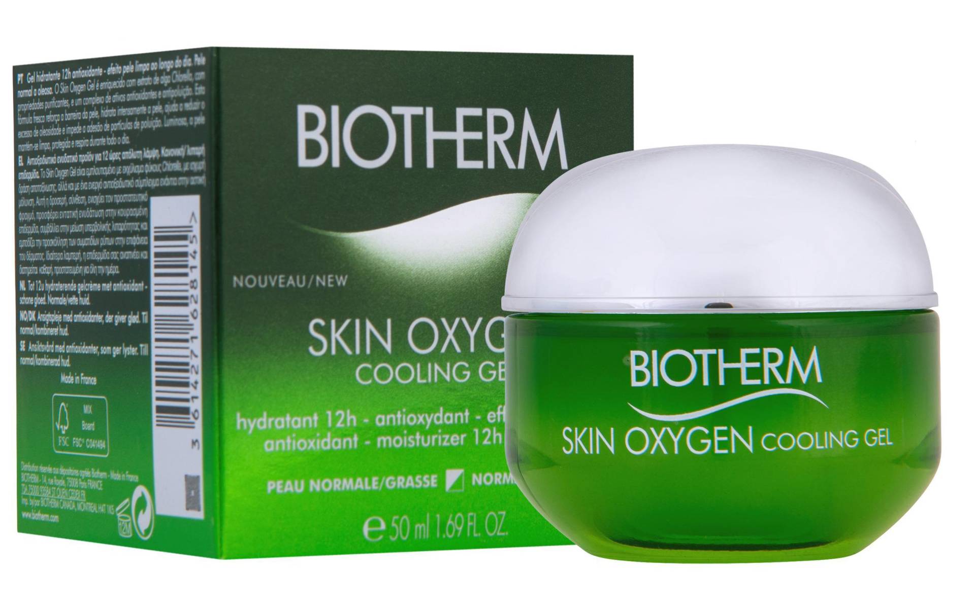 BIOTHERM Gesichtsgel »Skin Oxygen Cooling 50 ml«, Premium Kosmetik von Biotherm