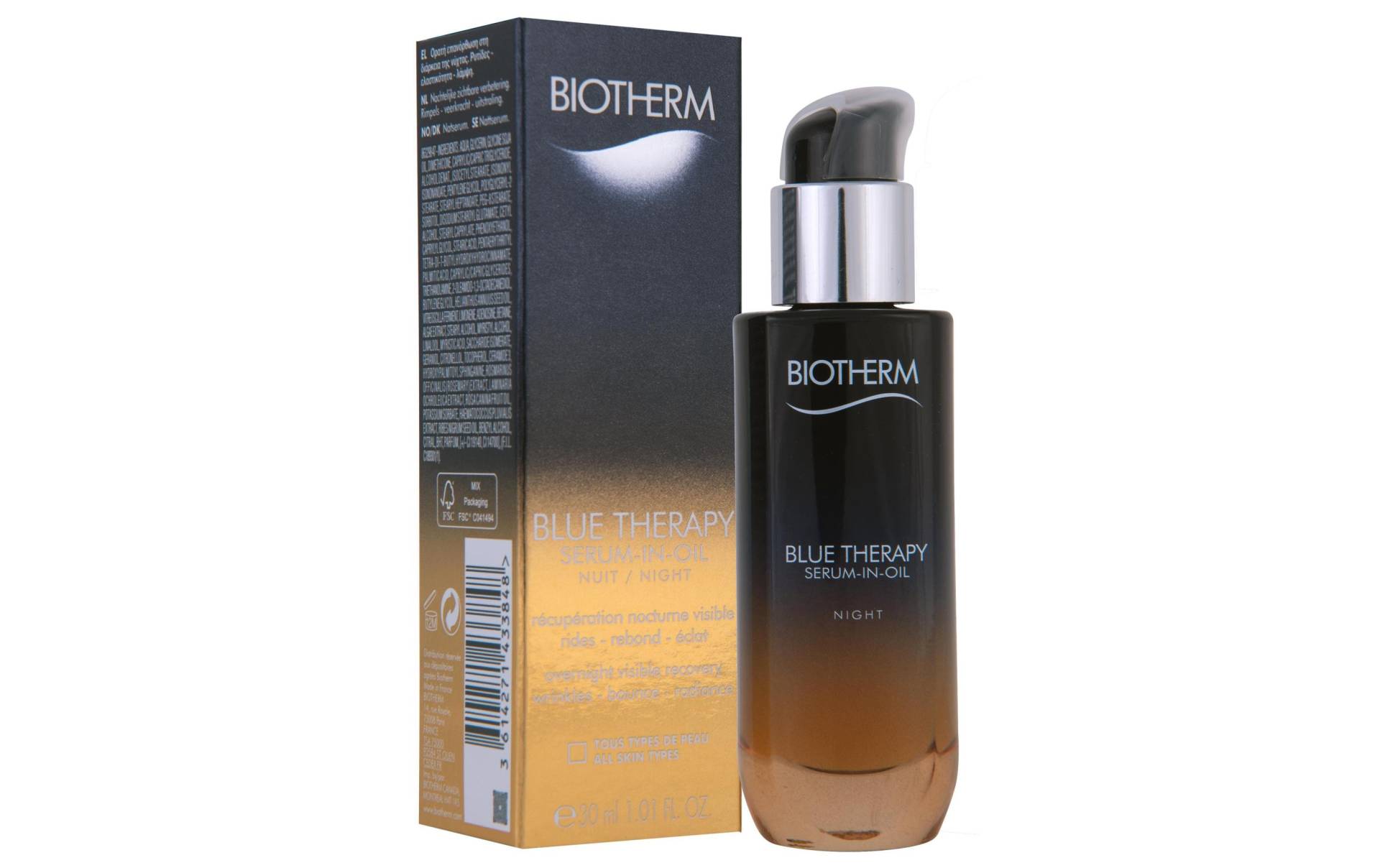 BIOTHERM Nachtcreme »Blue Therapy Serum-In-Oil 30 ml«, Premium Kosmetik von Biotherm