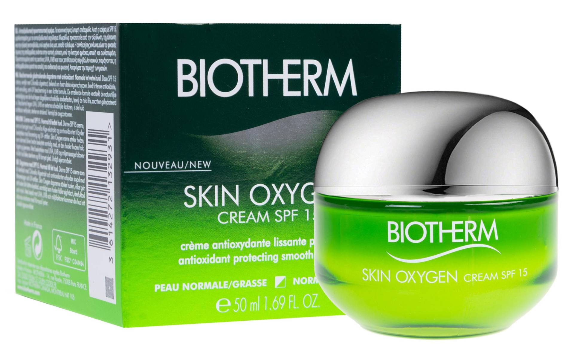 BIOTHERM Tagescreme »Skin Oxygen SPF 15 50 ml«, Premium Kosmetik von Biotherm