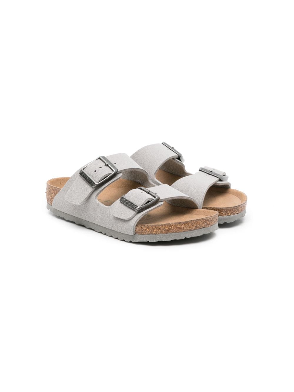 Birkenstock Kids Arizona BS flat sandals - Grey von Birkenstock Kids