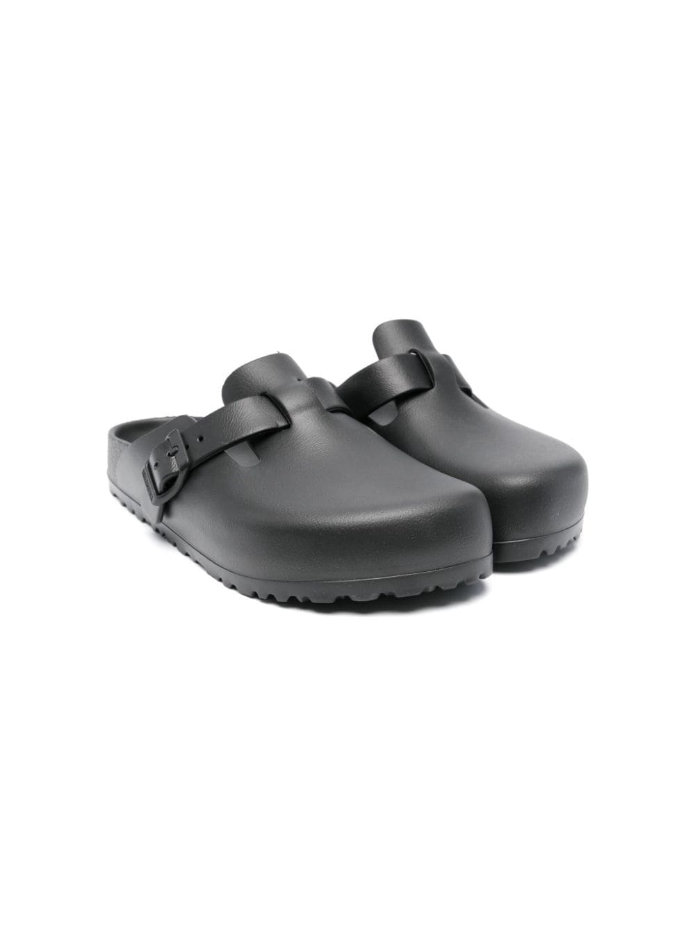 Birkenstock Boston faux-leather slippers - Black von Birkenstock