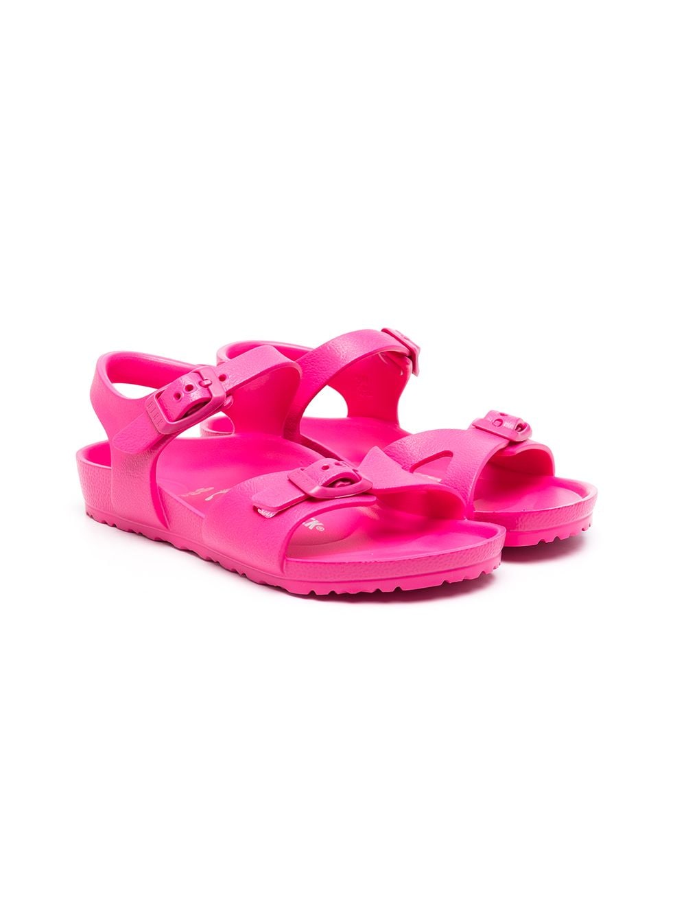 Birkenstock Kids Rio Eva buckled sandals - Pink von Birkenstock Kids