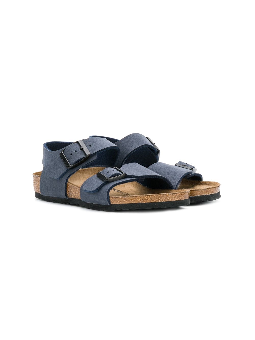 Birkenstock Kids buckled sandals - Blue von Birkenstock Kids