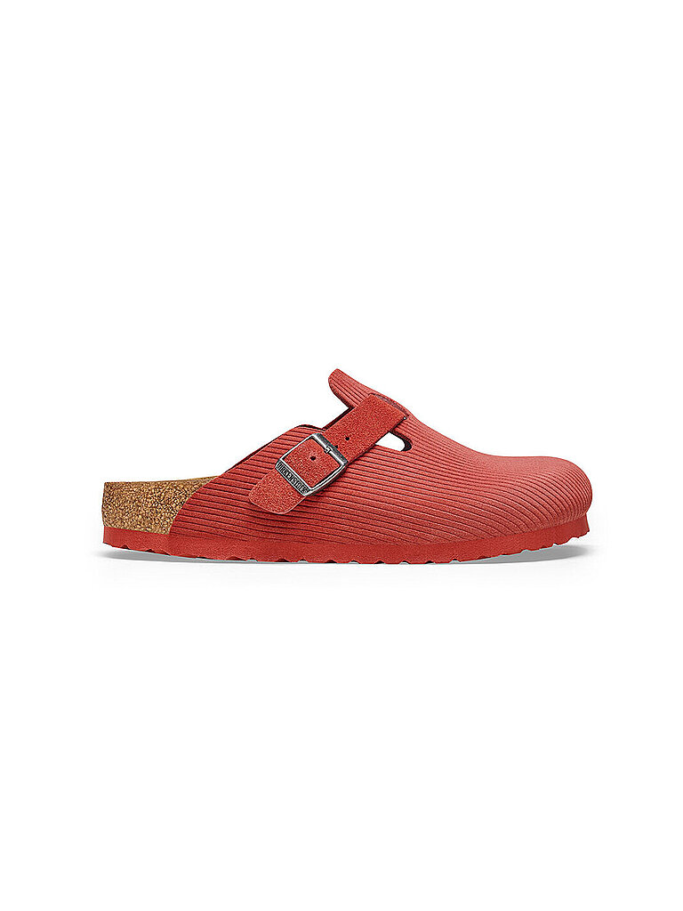 BIRKENSTOCK Pantoletten - Sandalen BOSTON rot | 36 von Birkenstock