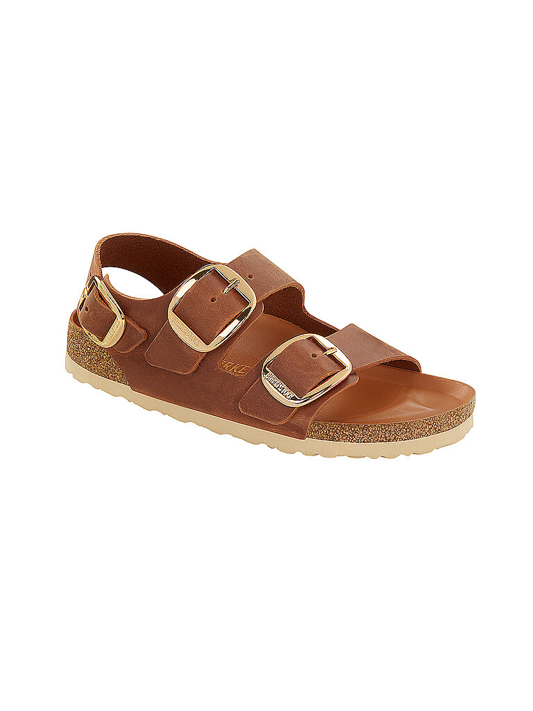 BIRKENSTOCK Sandalen MILANO camel | 39 von Birkenstock