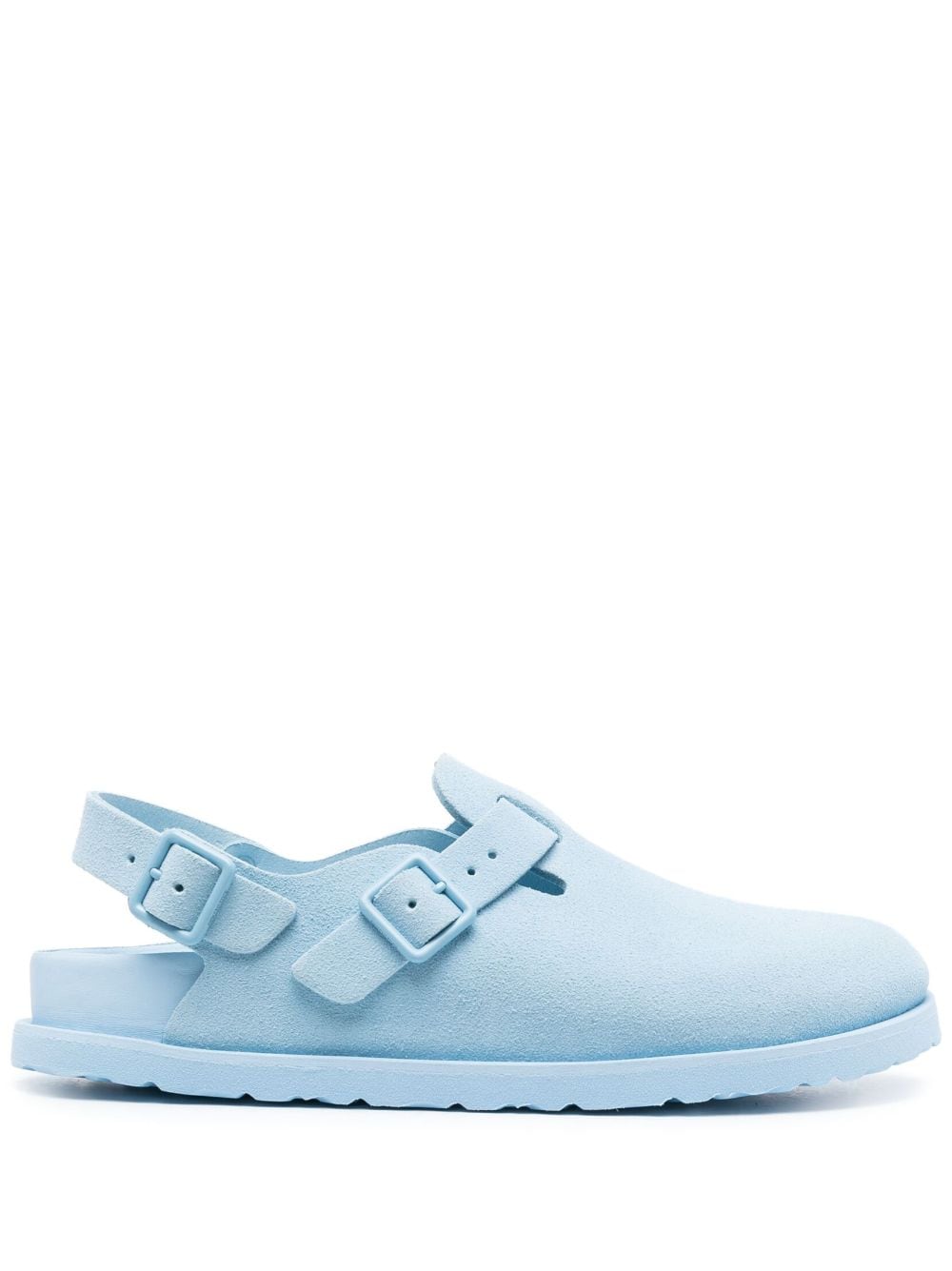 Birkenstock 1774 Tokyo suede clogs - Blue von Birkenstock