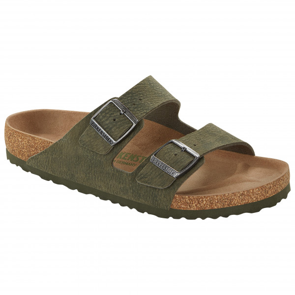 Birkenstock - Arizona SYN Vegan - Sandalen Gr 46 - Regular oliv/braun von Birkenstock